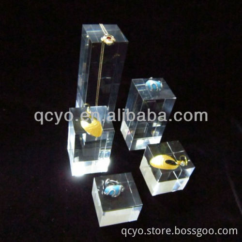 elegant acrylic jewelry display stand(WH-0405)